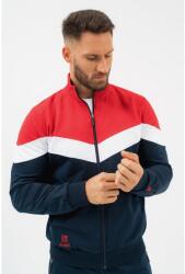 budmil Galléros melegítő felső férfi XXXL sötétkék-piros (5996408894127)