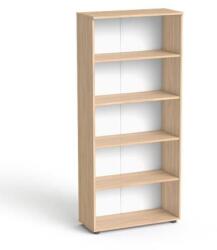 MAYAH Szekrény, 5 rendező magas, nyitott, polcos, MAYAH "Freedom SV-02", tölgy (IBXSZ02T)