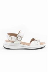 BUDMIL Női bőr szandál bézs 38-as méret 30050010-008261-3800 (5996408909142)