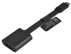 Dell USB-C - USB-A adapter, fekete