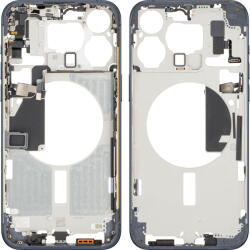 Apple Piese si componente Carcasa mijloc Apple iPhone 15 Pro Max, Albastra (Blue Titanium), Swap (cmij/i15max/al/sw) - vexio