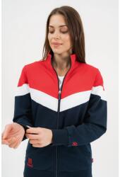BUDMIL Galléros szabadidőfelső női XL sötétkék-piros 20220939-001261-0599 (5996408893618)
