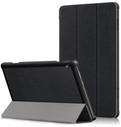 Gigapack lenovo tab m10 hd tok álló, bőr hatású flip, asztali tartó, fekete (GP-86478)