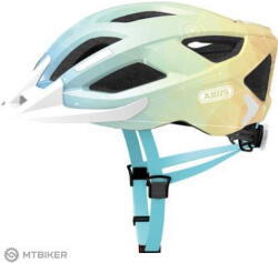 ABUS Aduro 2.0 sisak, kék mintás (L (58-62 cm))