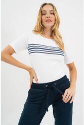 BUDMIL Női szabadidőnadrág egyenes szárú sötétkék L 20210462-001261-0499 (5996408892369)