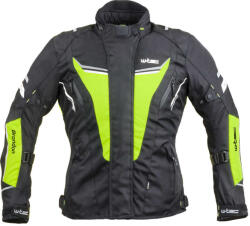  Női motoros kabát W-TEC Brandon Lady S fekete-fluor sárga