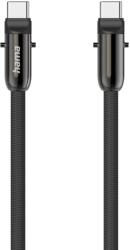 Hama Кабел за зареждане, USB-C, 2 в 1 с връзка за телефон, 1.2 m, черен (HAMA-201751) - cybertrade