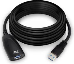 ACT USB 3.2 Gen 1 Удължителен активен кабел USB-A-USB-A, 5м/ вкл. до 4хAC6005USB/ (EWENT-ACT-CAB-AC6105) - cybertrade
