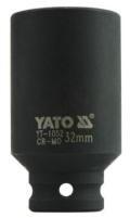 TOYA gépi dugókulcs hosszított 1/2" 32mm (YAT-1052) (YAT-1052)