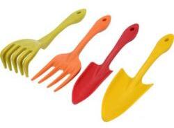 TOYA mini kerti szerszám készlet, 4db (TOY-99056) (TOY-99056)