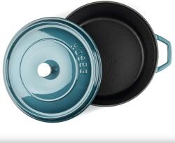 Hosse zománcozott öntöttvas edény 28cm, 4L, kék (HOS-KIEG-024)