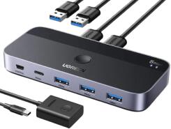 UGREEN CM662 USB 3.0 kapcsoló 2 bemenet/4 kimenet (15705)