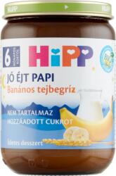  HiPP Jó éjt papi banános tejbegríz 6. hó 190g