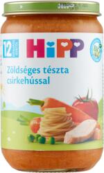  HiPP BIO zöldséges tészta csirkehússal 12. hó 220g
