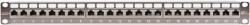 NIKOMAX Patch panel STP, CAT6a, 24 portos, szerszámmal szerelhető, 1U, 19" NMC-RP24SA2-1U-MT (NMC-RP24SA2-1U-MT)