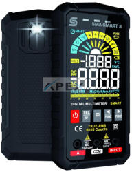 Somogyi Elektronic SMASMART3 Professzionális digitális multiméter, SMART, automata, színes képernyő - webmuszaki