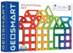 GeoSmart - Set Educativ - 100 buc (GEO_600) Jucarii de constructii magnetice