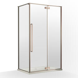 Wellis Zuhanykabin, Wellis Mika zuhanykabin, szálcsiszolt rozéarany 120x90 WC00572 - mozaikkeramia