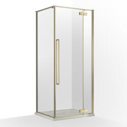 Wellis Zuhanykabin, Wellis Mika zuhanykabin, szálcsiszolt arany 90x90 WC00568 - mozaikkeramia