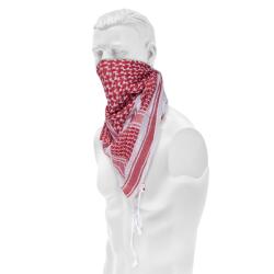 Mil-Tec Eșarfă de protecție tip Arafat Mil-Tec - White/Red