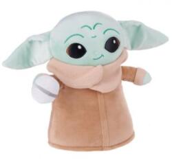Play by Play Jucarie de plus, Play by Play, Baby Yoda cu minge, Star Wars, 28 cm (N00009742_001)