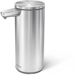 simplehuman Dozator de săpun lichid argintiu mat automat din oțel 266 ml - simplehuman