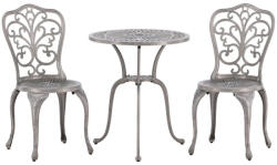  Erkélybútor-készlet Dallas 4462 (Ezüst)