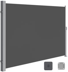 SONGMICS 160 x 350 cm Oldalsó Napellenző Teraszhoz és Erkélyhez Füstszürke (EUZ-GSA165G02) - prodis