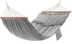 SONGMICS dupla függőágy pamut-poliészter szövetből szürke 210 x 150 cm (EUZ-GDC022G01V1)