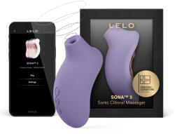 LELO Sona 3 - stimulator clitoridian cu unde sonore - mov lavandă (7350075029615) Vibrator