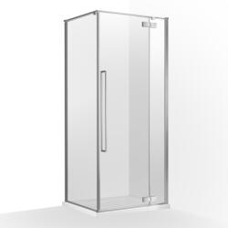 Wellis Zuhanykabin, Wellis Mika zuhanykabin, szálcsiszolt grafitszürke 90x90 WC00567 - zuhanykabin