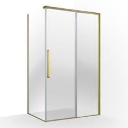 Wellis Zuhanykabin, Wellis Clara zuhanykabin, szálcsiszolt arany 120x90 WC00574 - zuhanykabin