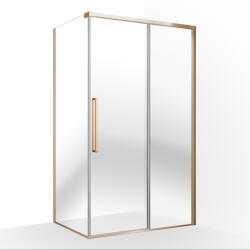 Wellis Zuhanykabin, Wellis Clara zuhanykabin, szálcsiszolt rozéarany 120x90 WC00575 - zuhanykabin