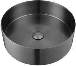 Wellis Mosdó, Wellis Marigold pultra építhető mosdó, gun grey 40x12, 5 cm WB00557 - zuhanykabin