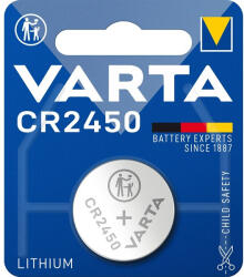VARTA 6450112401 CR2450 lítium gombelem 1db/bliszter