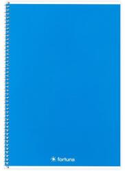 Fortuna Spirálfüzet vonalas FORTUNA Monocolor A/5 70 lapos sötétkék (01.02109) - tonerpiac