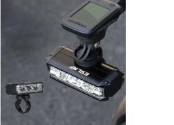 Spyral ESLNF EOS615KC alu első lámpa 3db Power LED, 1000 lumen, USB-ről tölthető, fekete