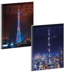 Ars Una Spirálfüzet kockás ARS UNA Hightower A/4 60 lapos (53904836) - tonerpiac