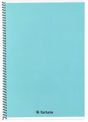 Fortuna Spirálfüzet vonalas FORTUNA Monocolor A/4 70 lapos pasztell kék (01.02137) - tonerpiac