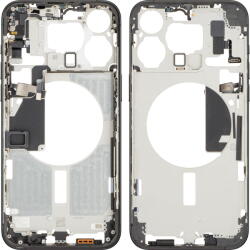 Apple Piese si componente Carcasa Mijloc Apple iPhone 15 Pro Max, Neagra (Black Titanium), Swap (cmij/i15max/ne/sw) - pcone