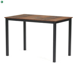  Étkezőasztal 110x70x75 cm, MDF, old wood, GDT-202 OLW2