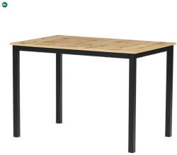  Étkezőasztal 110x70x75 cm, MDF, vad tölgy, GDT-202 OAK