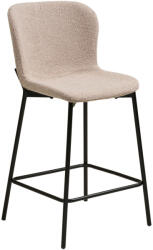 House Nordic 2 db Maceda Bárszék, bouclé, bézs, 65 cm ülésmagasság (1100009)