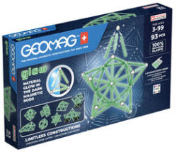 Geomag Glow Recycled 93 buc (339) Jucarii de constructii magnetice