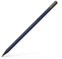 Faber-Castell Ceruza FABER Polly Ball Urban speciális soft-touch bevonatú háromszög alakú test, sötétkék 1db grafit ceruza