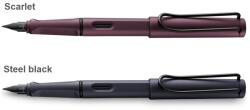 LAMY Stilou Lamy Safari Scarlet & Steel black editie speciala (1638771)