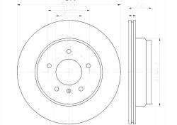 Pagid Hella Féktárcsák Pagid 34216864900 342167922 - allegro - 38 585 Ft