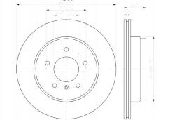 Pagid Hella Pagid Féktárcsák 2DB Bmw 3 328 I (F30