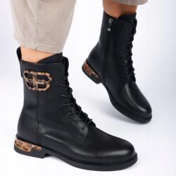 Artiker Női tornacipő Artiker 57C1064 bőr fekete 38-as méret (57c1064)