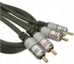 Prolink Cablu RCA mufa tata x2 din ambele parti 1.2m negru PROLINK TCV4270-1.2 (TCV4270-1.2) - pretexpert